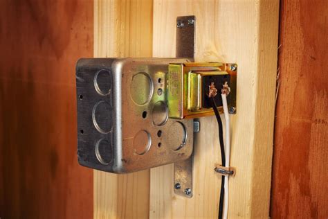 doorbell transformer junction box size|replacing a doorbell transformer.